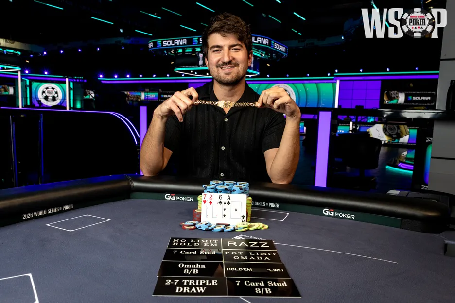 After eight near-misses, Urbanovich is finally a WSOP champion.