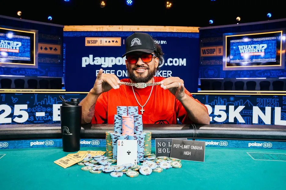 Lou Garza made a comeback of his own to win the $25K Mixed High Roller.