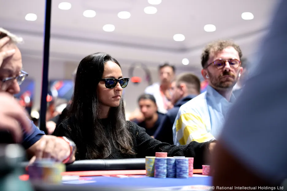 Sarah Jarry bagged the second-biggest stack to take into Day 3 on Tuesday.