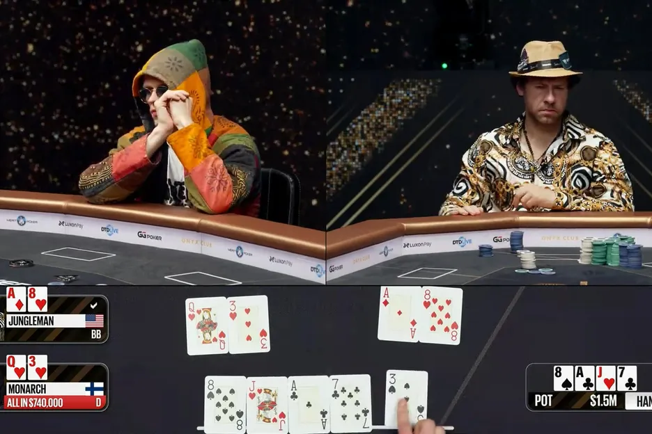 After 12 hours of action, Jungleman found the winner to finally send Ossi Ketola to bed.