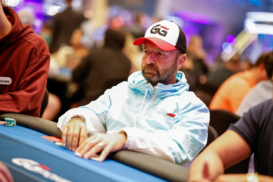Daniel Negreanu was determined to find a stack of chips for Day 2 and did it on his fourth $25K bullet.