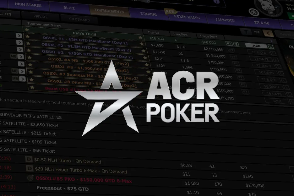 The online platform ACR Poker will play host to Rascona's record attempt.