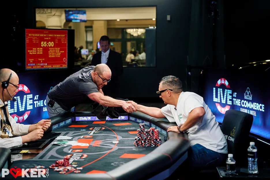 Michael Wasserman is eliminated in 3rd place