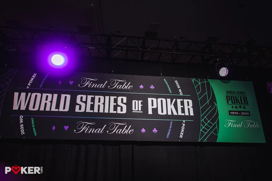 2026 WSOP Main Event FT Branding