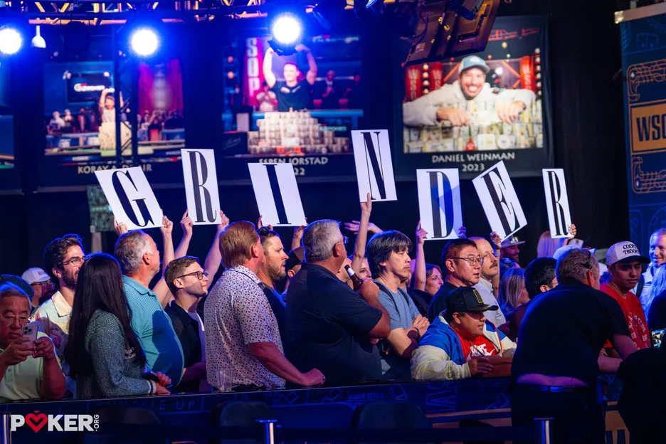 Michael Mizrachi brought a boisterous rail to get the party started.