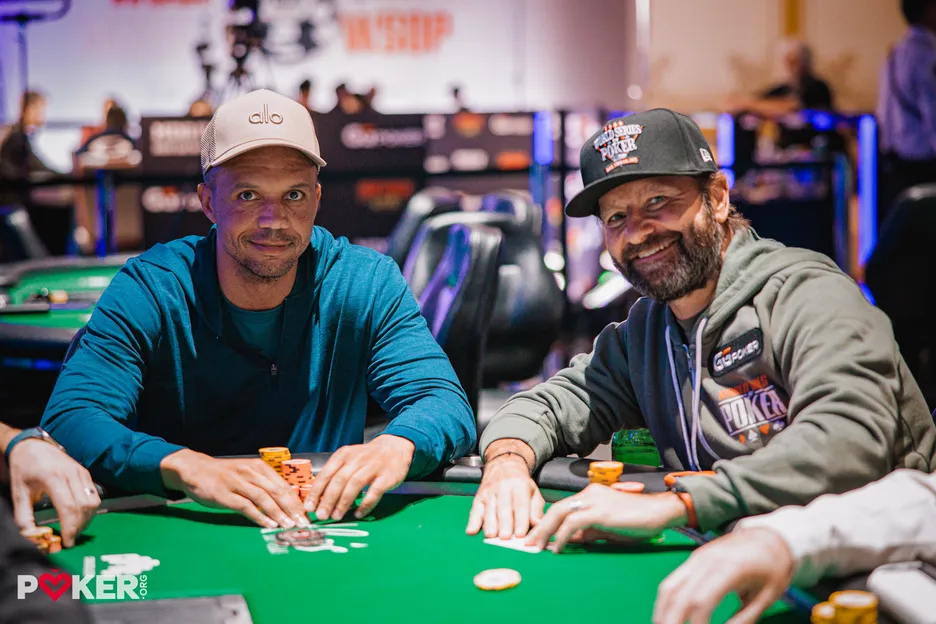 Phil Ivey and Daniel Negreanu