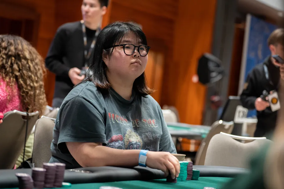 Eunbeen Joo thought she'd won it – but don't ever tap the table too soon. 