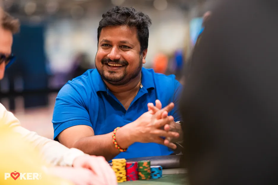 Santhosh Suvarna won this event last year for his biggest career cash of $5,415,152.