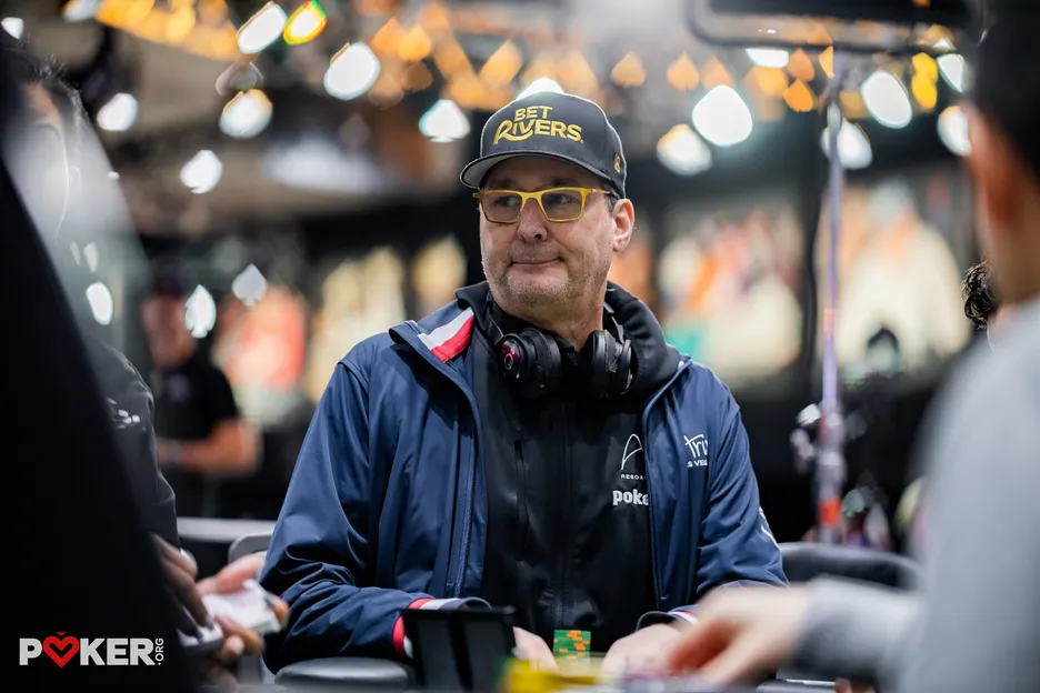 Phil Hellmuth has been eliminated from the Poker Players Championship