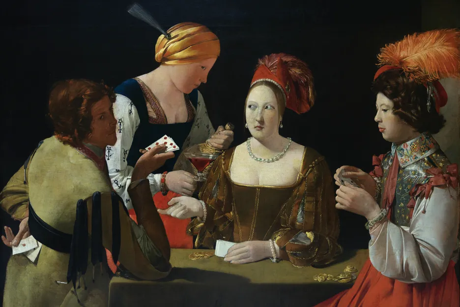 'Le Tricheur à l'as de carreau' by Georges de La Tour.