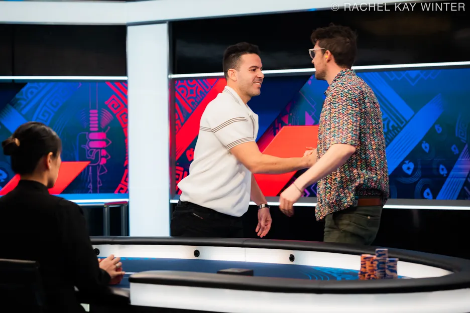 Boivin and YIfrach locked horns until a deal was made in heads-up play. 