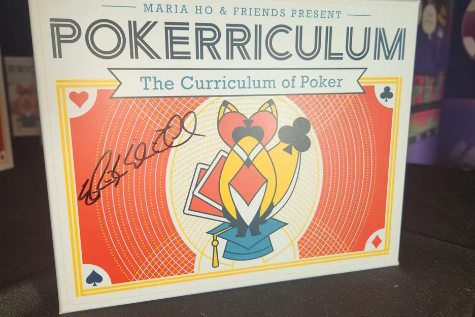 Not EVERY edition will be signed by a WSOP bracelet winner.