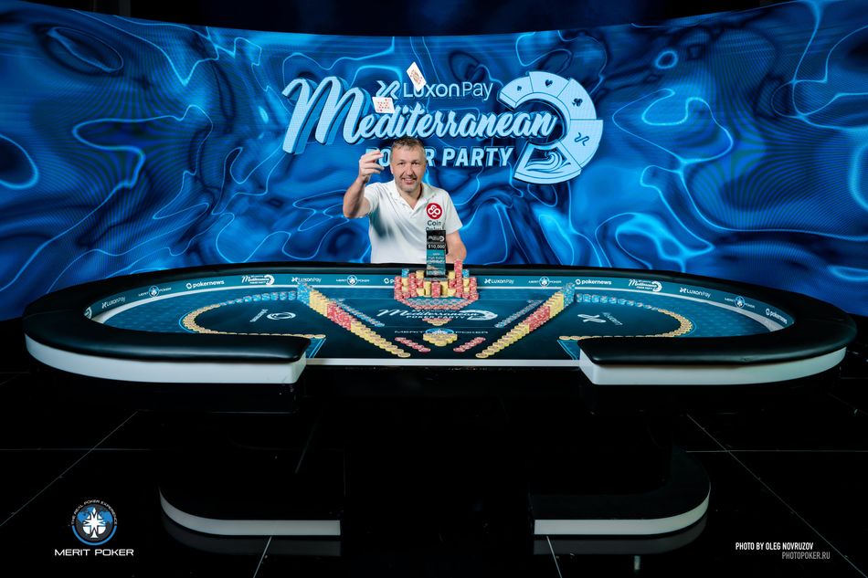 Tony G wins yet another high roller event at the Mediterranean