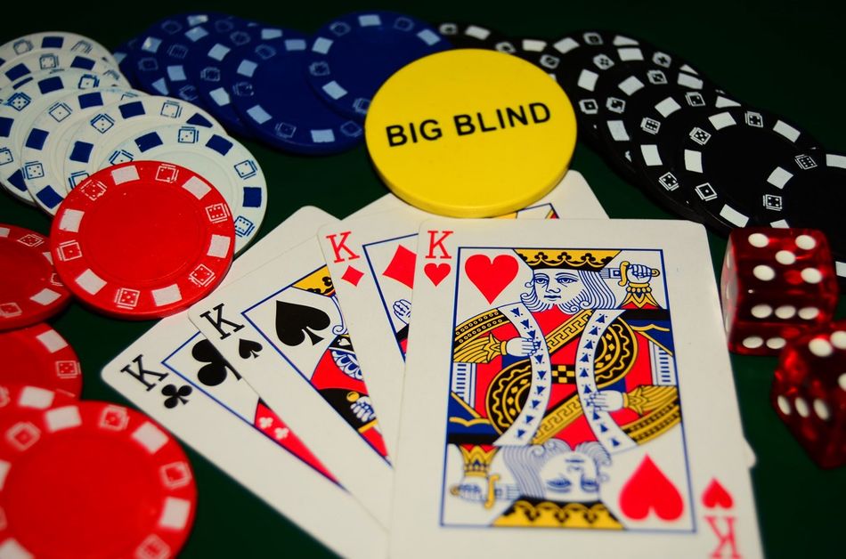What is the big blind in poker?