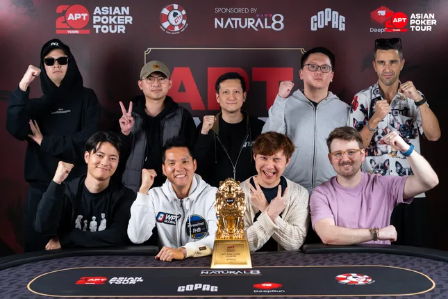 Meet the 2026 APT Taipei Main Event final table