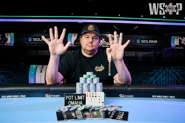 'Too many seconds': Shaun Deeb wins 9th WSOP bracelet after string of near misses
