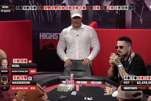 'I might pass out': Robl plays the biggest pot in High Stakes Poker history