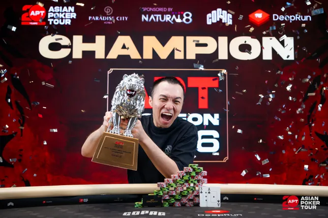 Bridesmaid no more – Jeremy Chan breaks runner-up curse at APT Incheon