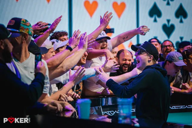 'It's all love': 22-year-old takes huge chip lead as WSOP Main Event final table set