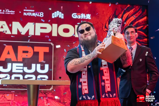 A heater for the ages as APT Jeju Super High Roller is won for $265K