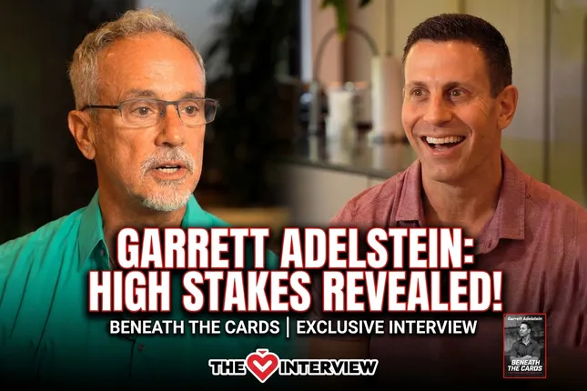 'I’m a recovering perfectionist': Exclusive interview with Garrett Adelstein