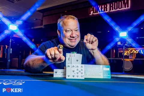 Event #2: $400 Pot-Limit Omaha champion Daniel Lowery