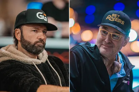 Daniel Negreanu and Phill Hellmuth