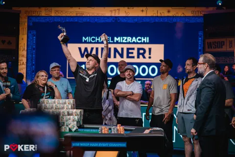 Michael Mizrachi is the 2025 Main Event champion.
