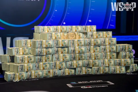 WSOP Main Event cash 2026.