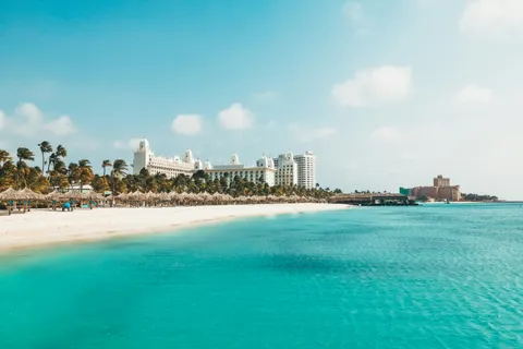 Aruba beach.