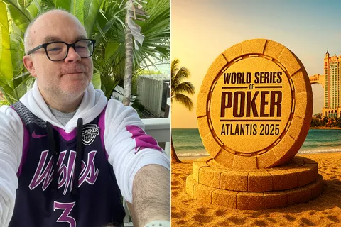 Chris Jones ahead of the WSOP Super Main Event