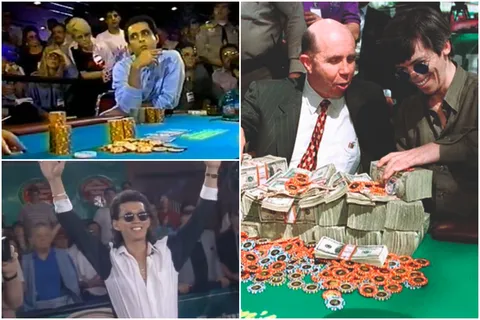Mansour Matloubi, Scotty Nguyen and Stu Ungar at the SOP during the 1990s