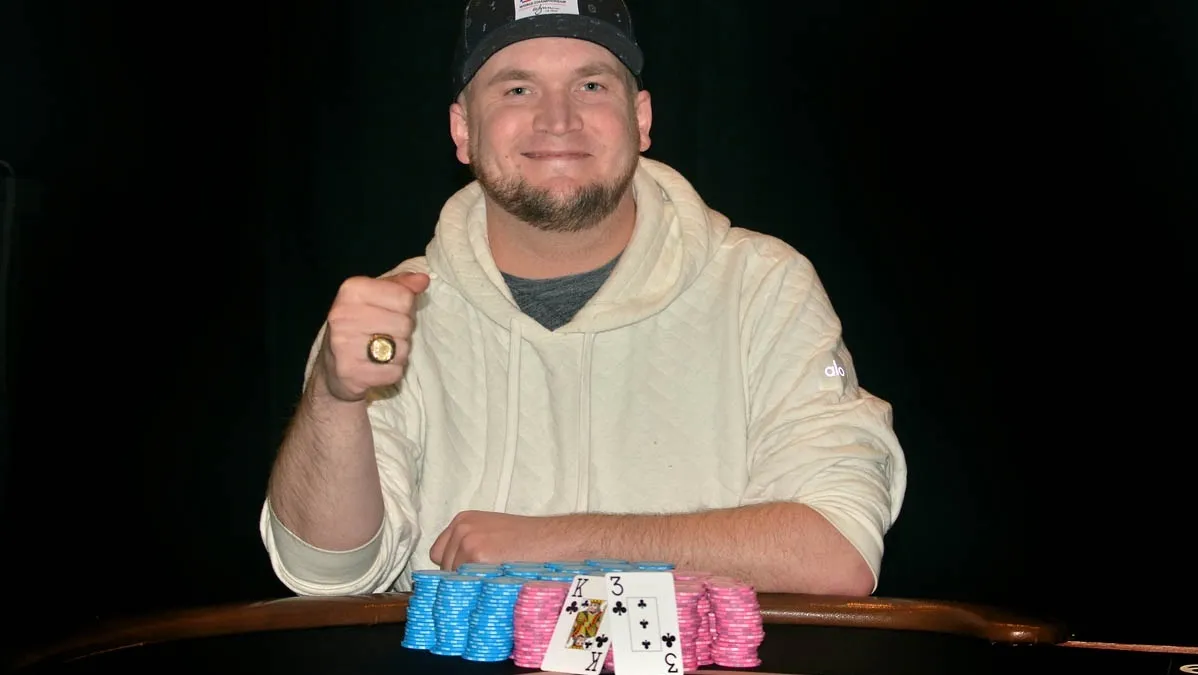 Jonathan Glendinning wins WSOPC Choctaw Main Event for $231,832