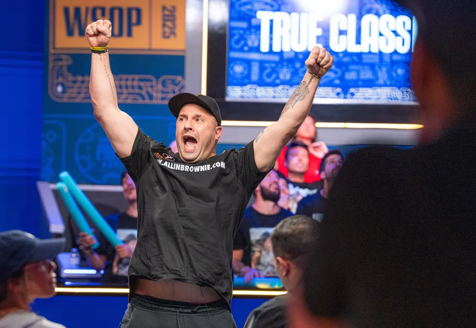 Mizrachi bags monster chip lead for final day of 2025 WSOP Main Event