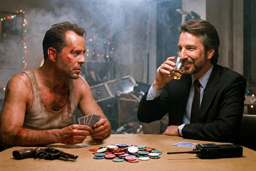 die hard cigarette scene Die Hard' isn't a Christmas movie — it's a course in poker strategy die hard cigarette scene Die Hard' isn't a Christmas movie — it's a course in poker strategy