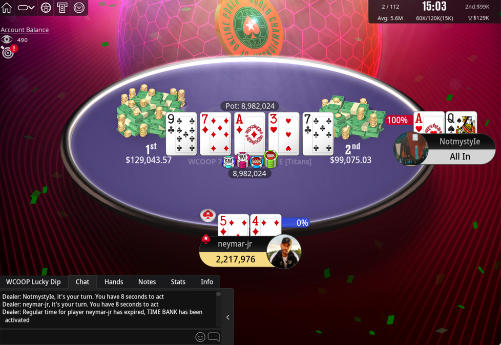 PokerStars WCOOP 2026: 350 टूर्नामेंटों के साथ विश्व चैंपियनशिप का आगाज़